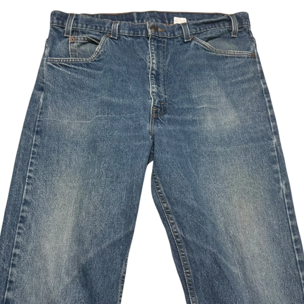 Vintage 1995 Levi's 505 Regular Fit Straight Leg Jeans Mens 38x32 (Fit 37x30.75)